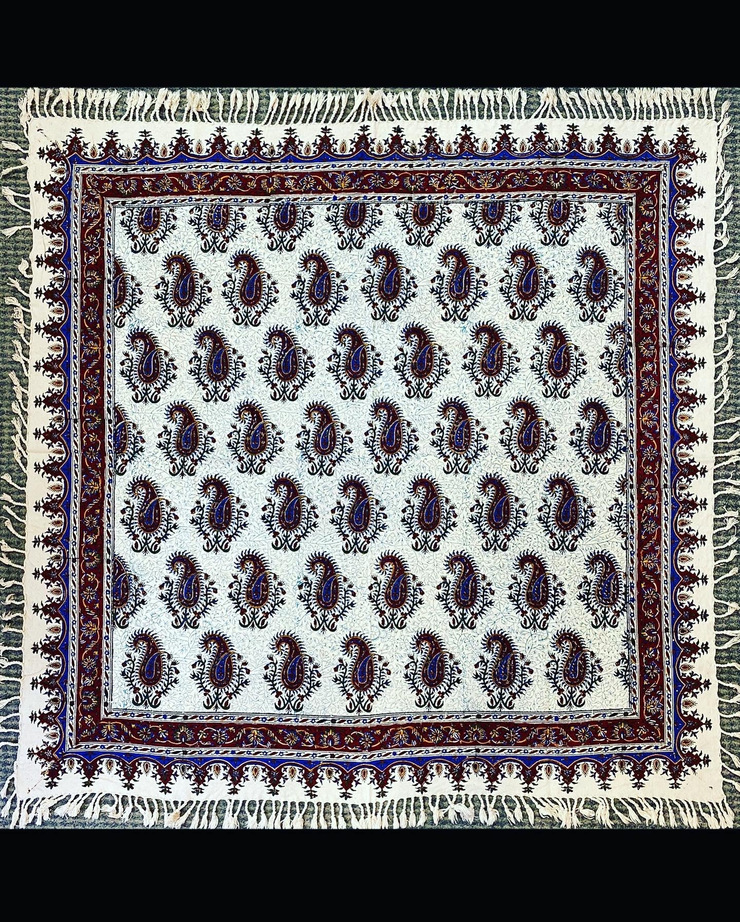 Square Ghalamkar Tablecloths