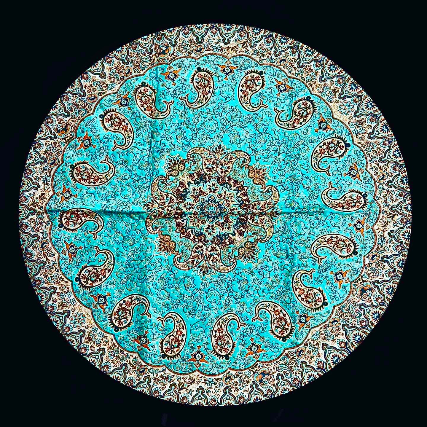 Handmade Round Termeh Tablecloths