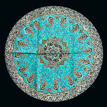 Load image into Gallery viewer, Handmade Round Termeh Tablecloths
