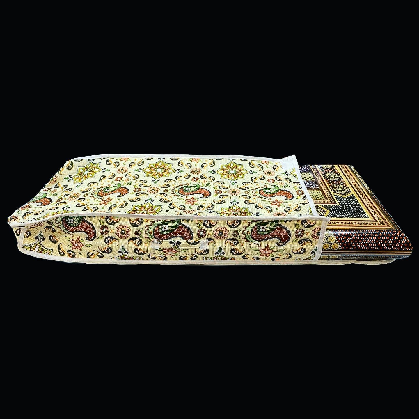 Handmade Inlaid Khatam Kari Backgammon, Chess & Checkers Board