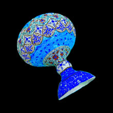 Load image into Gallery viewer, Hand Painted Enamel On Copper Mina Kari Candy Bowl
