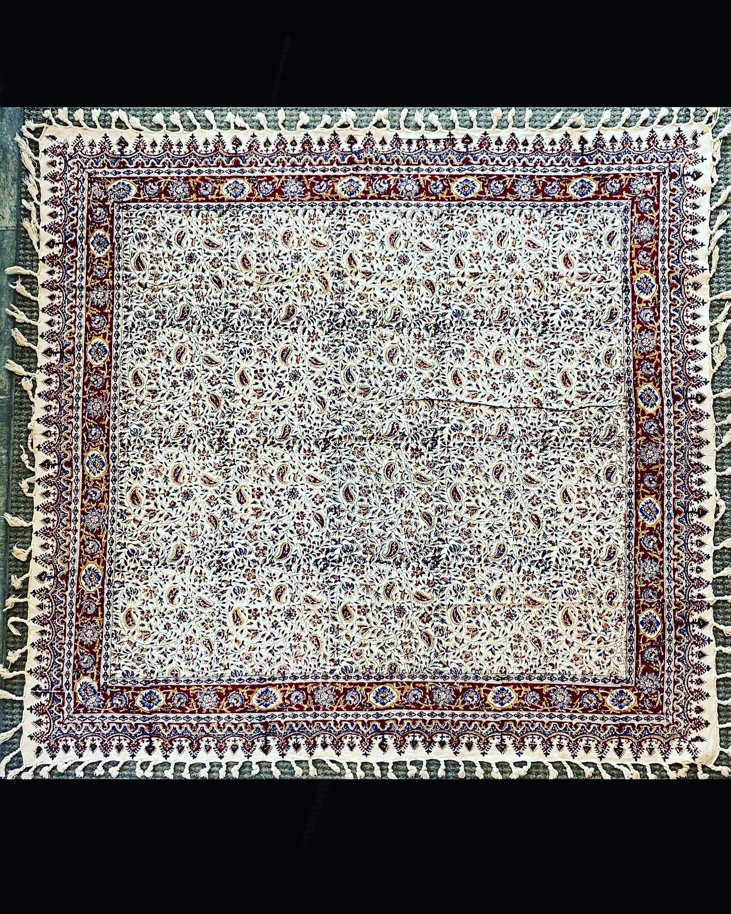 Square Ghalamkar Tablecloths