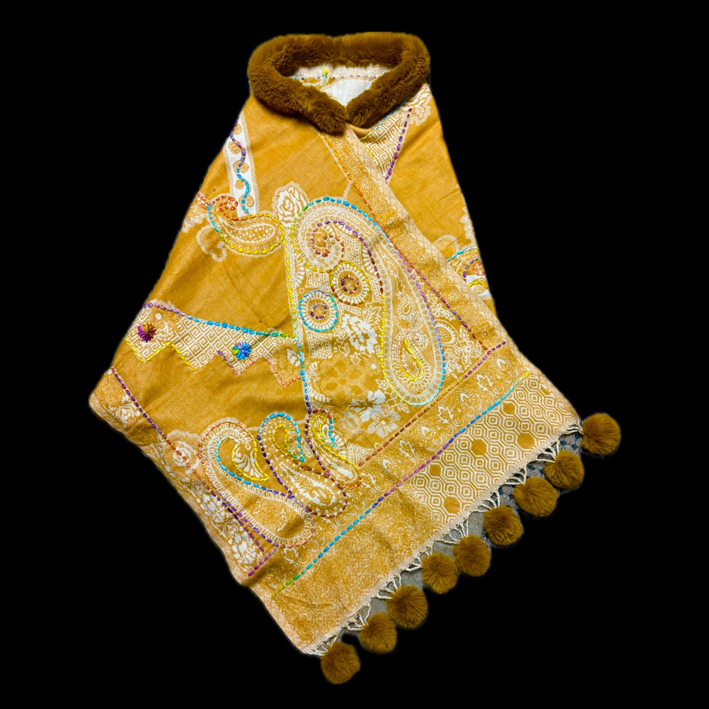 Handmade Scarf, Shawl, Wrap, Poncho, Cape