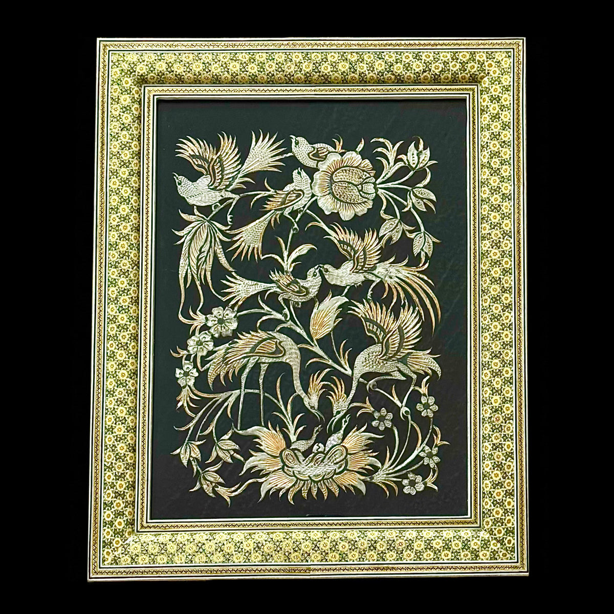 Handmade Inlaid Khatam Kari Wall Hanging Wall Art Frames