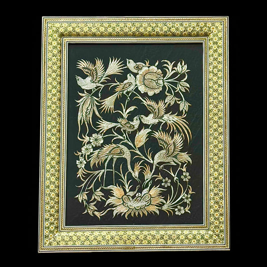 Handmade Inlaid Khatam Kari Wall Hanging Wall Art Frames