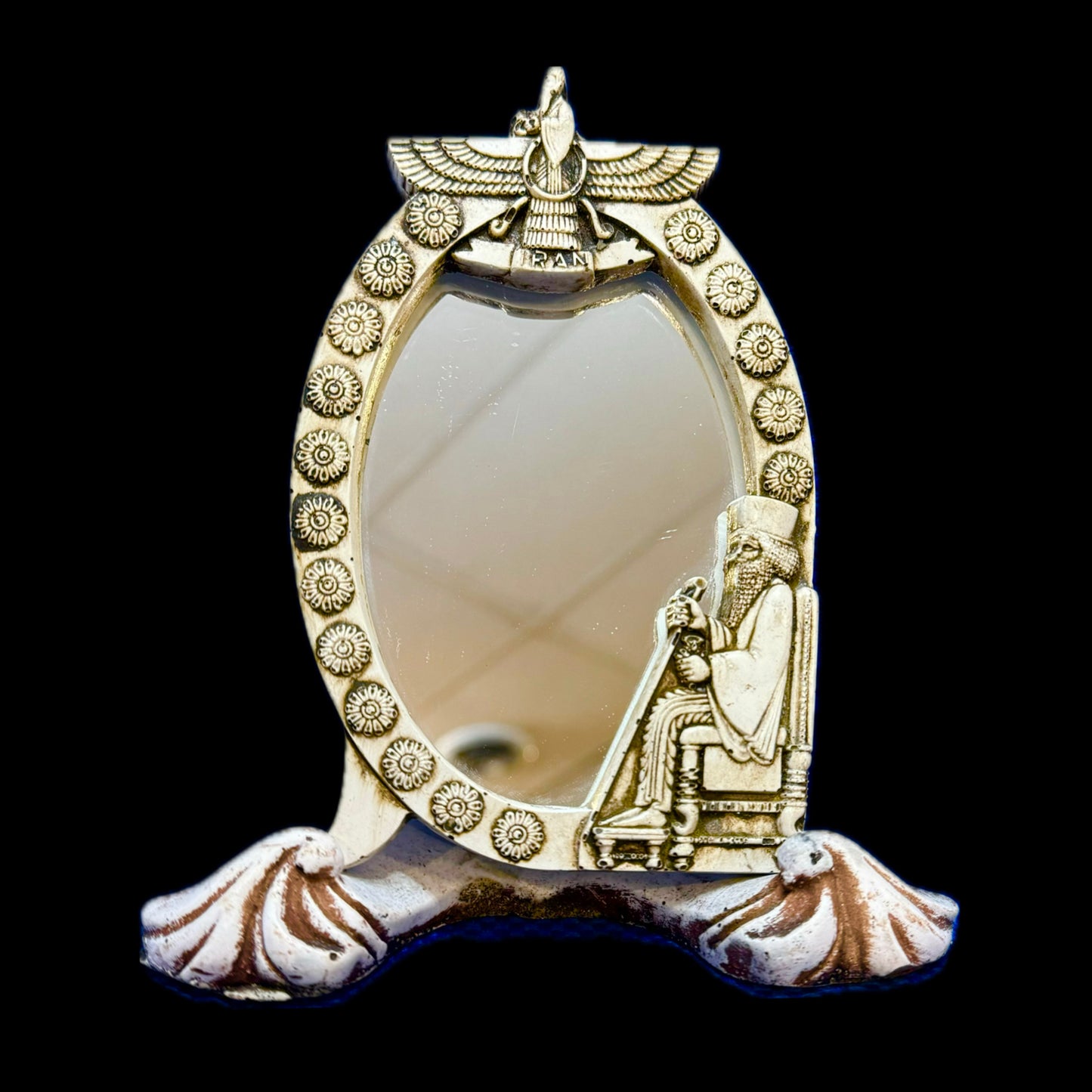 Handmade Mirrors & Candle Holders For Haftsin Persian New Year