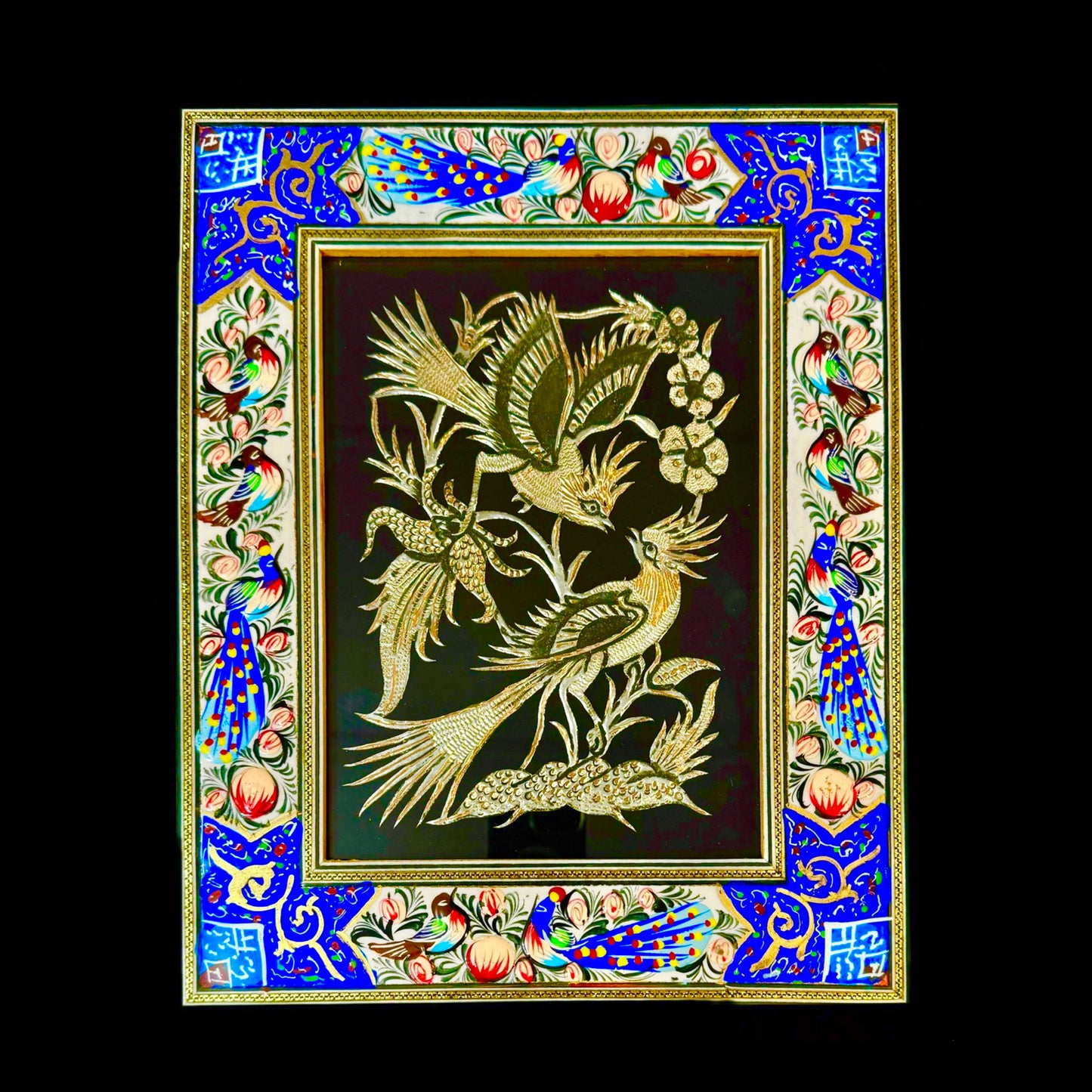 Handmade Inlaid Khatam Kari Wall Hanging Wall Art Frames
