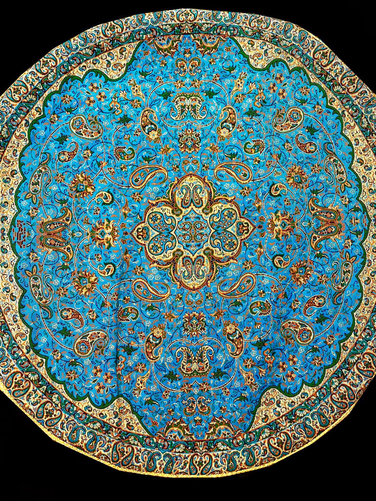 Handmade Small Round Termeh Tablecloths