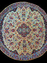 Load image into Gallery viewer, Handmade Small Round Termeh Tablecloths
