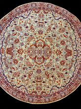 Load image into Gallery viewer, Handmade Small Round Termeh Tablecloths
