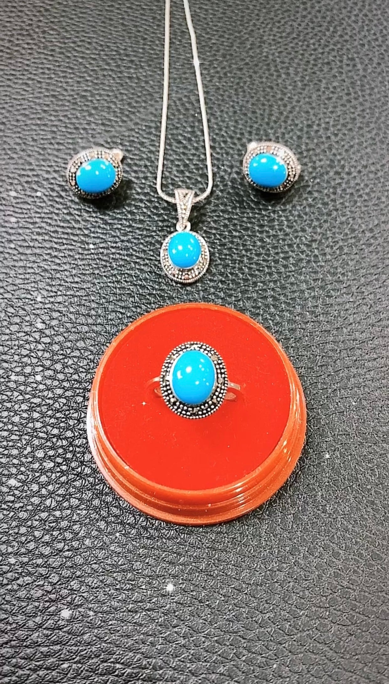 925 Sterling Silver Turquoise Sets