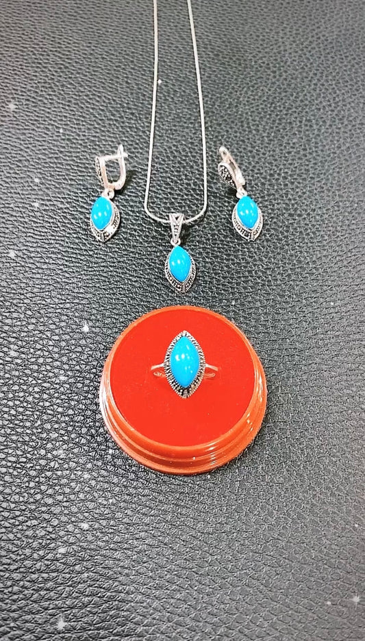 925 Sterling Silver Turquoise Sets