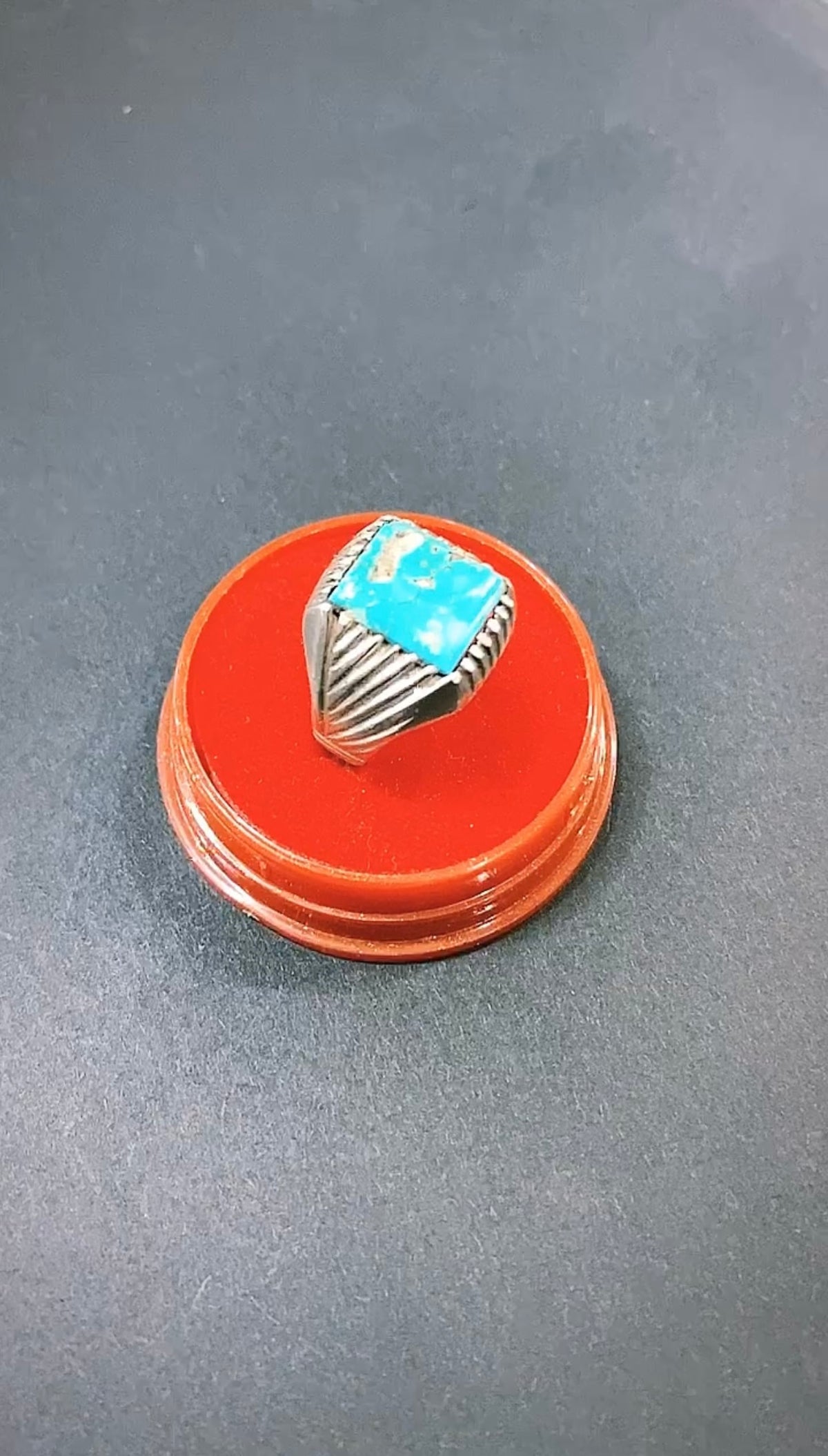 925 Sterling Silver Turquoise Rings For Men