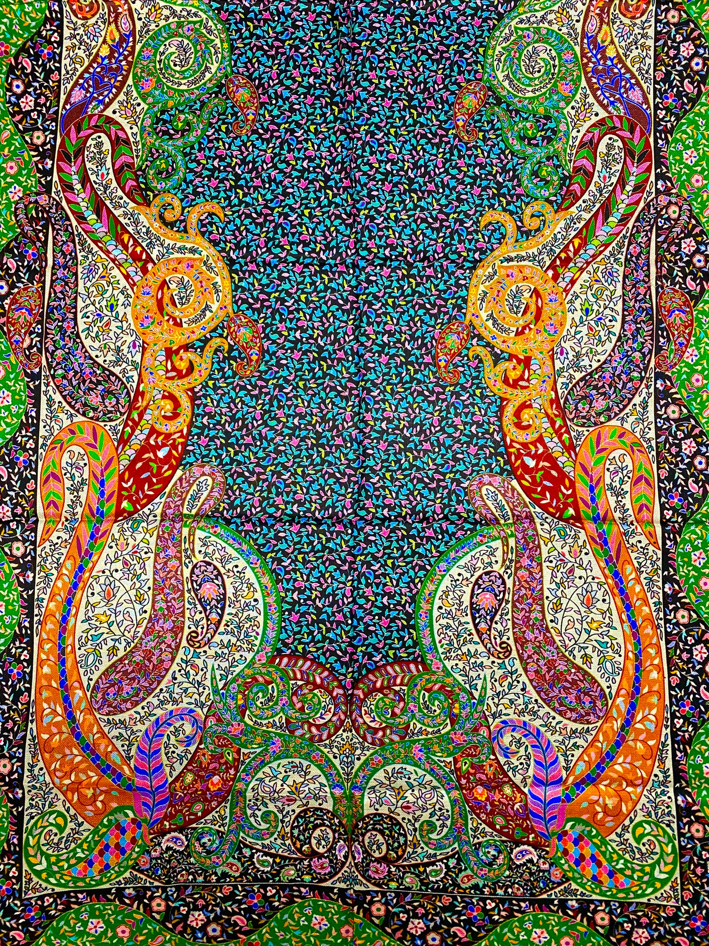 Paisley Silk Scarves