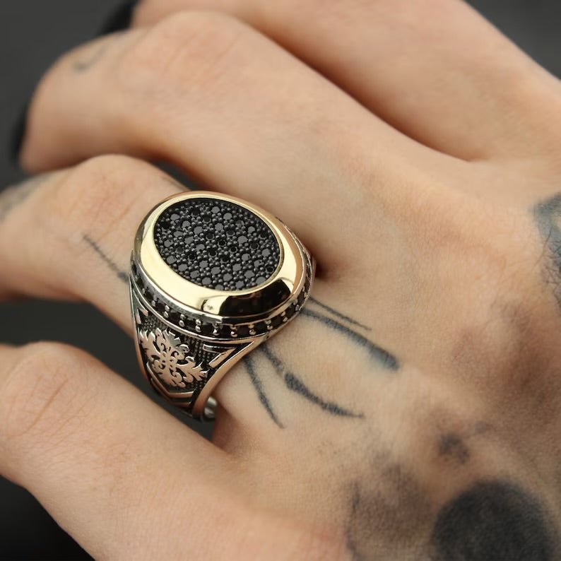 925 Sterling Silver Men Rings
