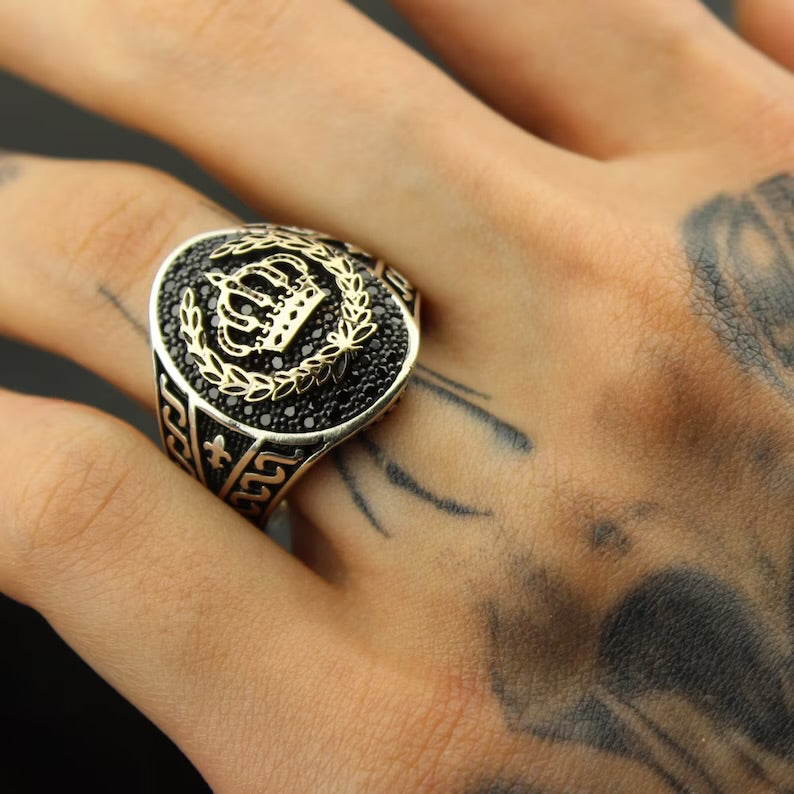 925 Sterling Silver Men Rings