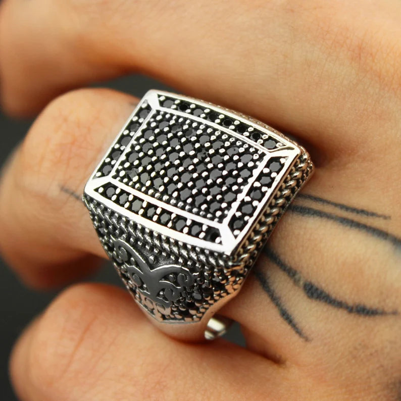925 Sterling Silver Men Rings