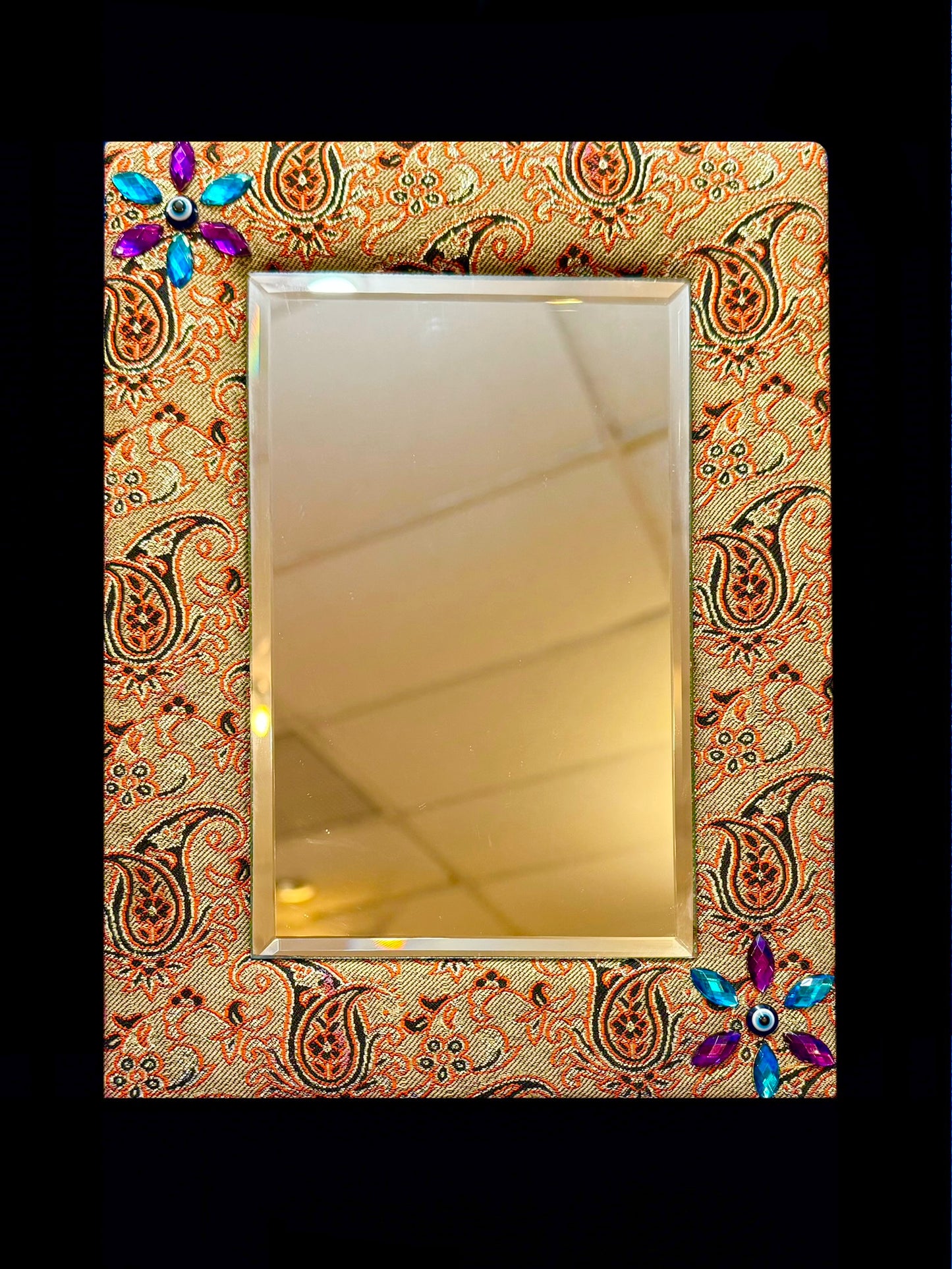 Handmade Mirrors & Candle Holders For Haftsin Persian New Year