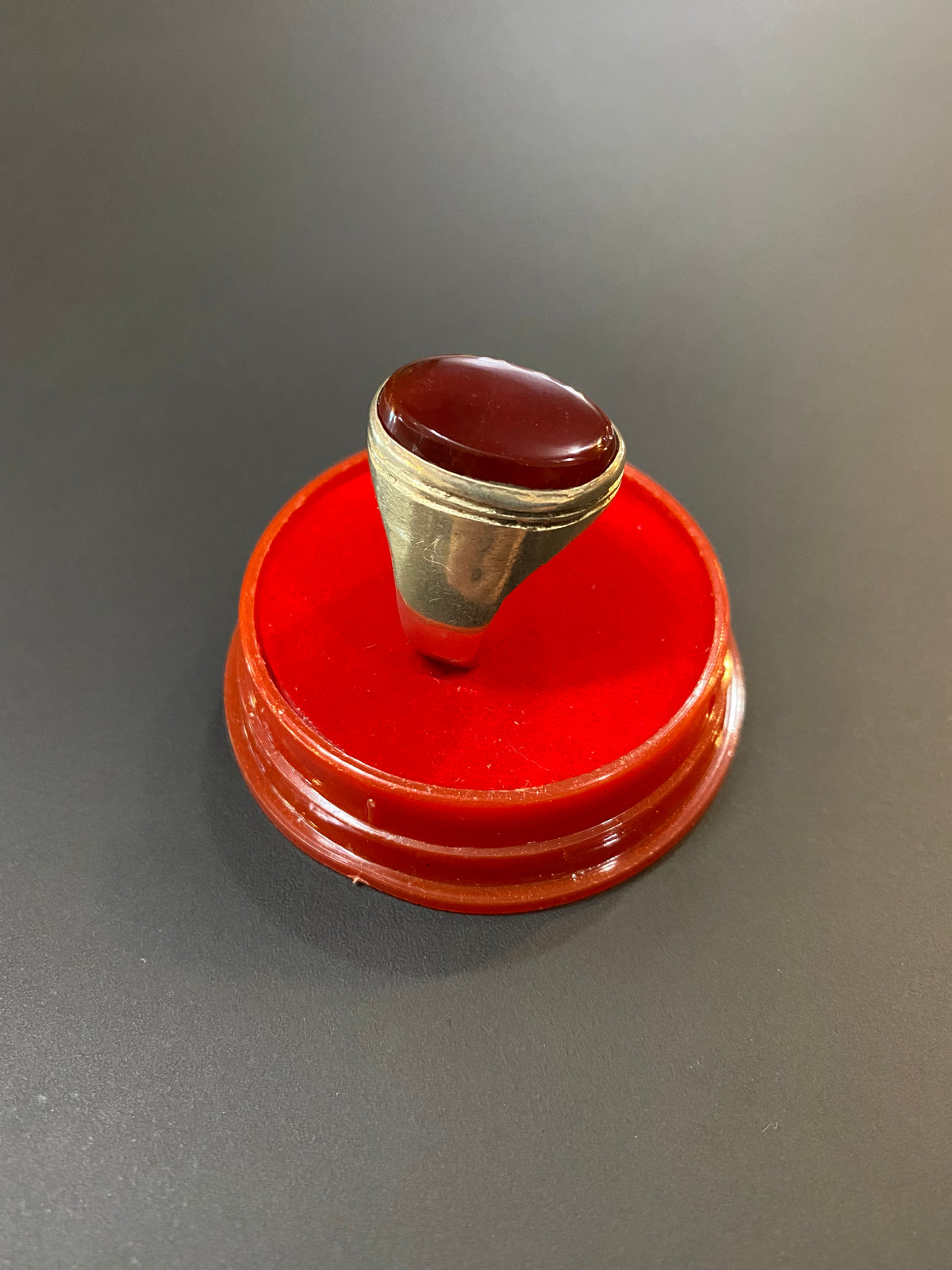 925 Sterling Silver Brown Agate Rings