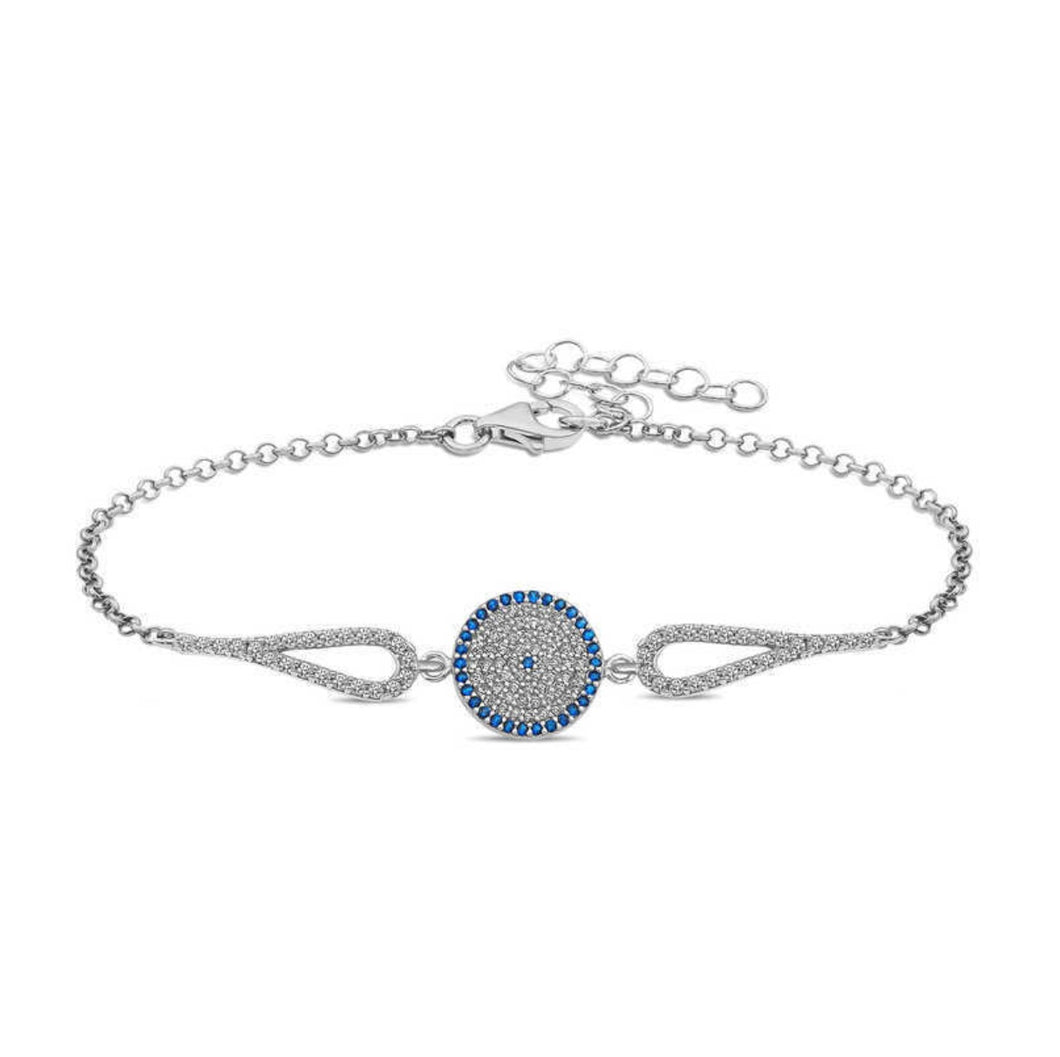 925 Sterling Silver Evil Eye Bracelets