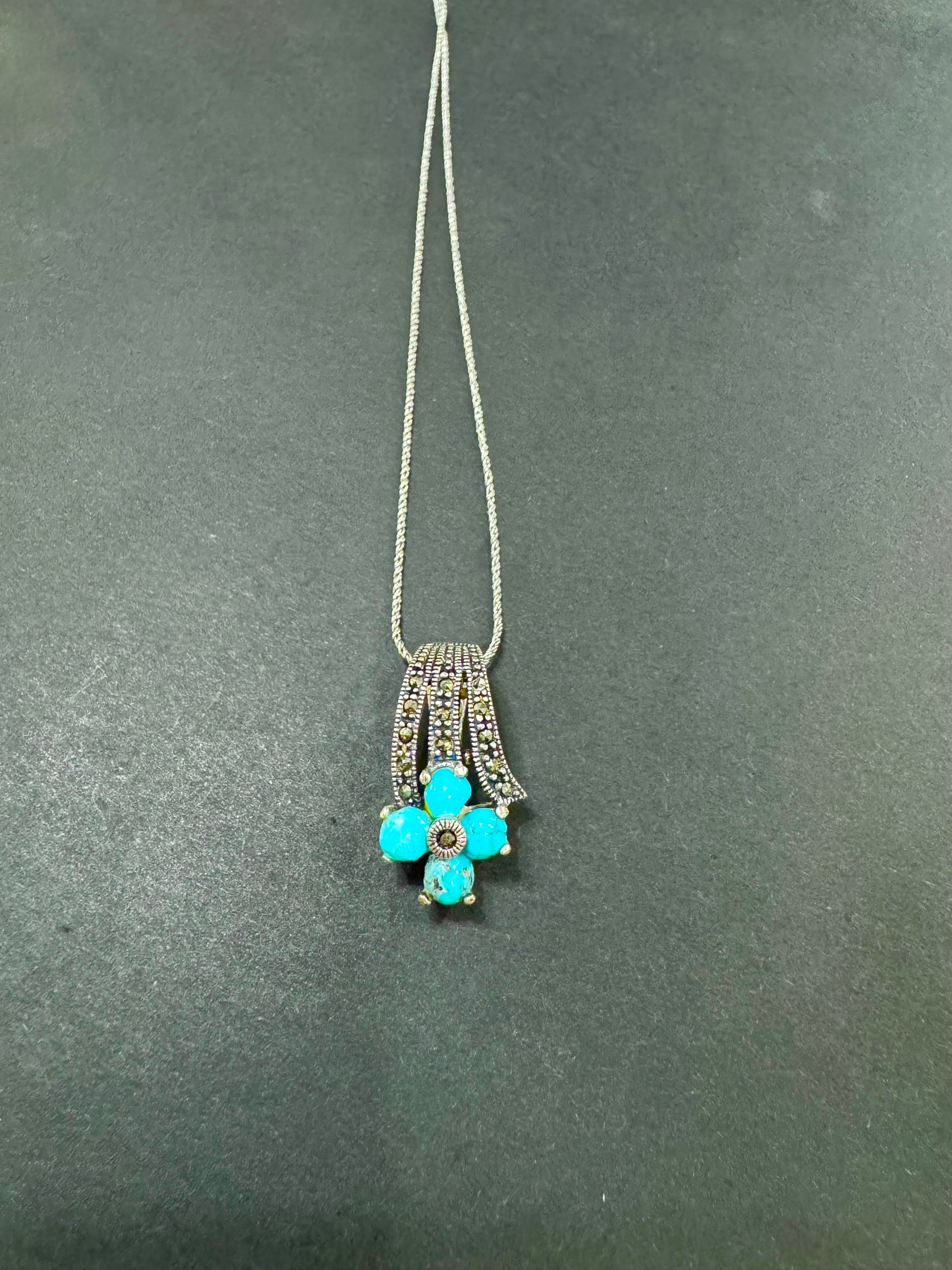 925 Sterling Silver Turquoise Necklaces