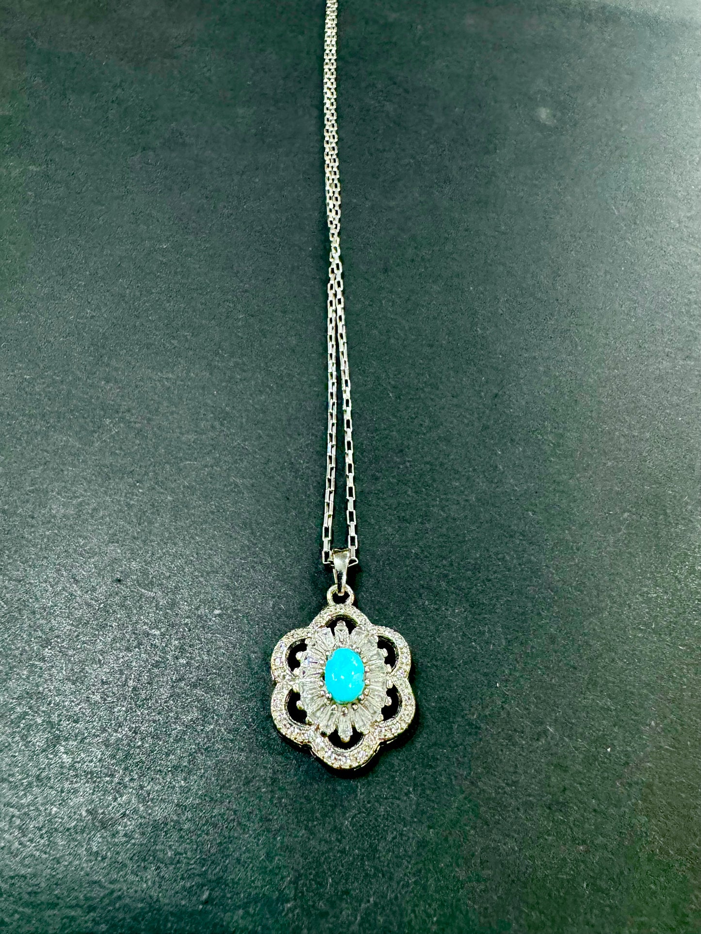 925 Sterling Silver Turquoise Necklaces