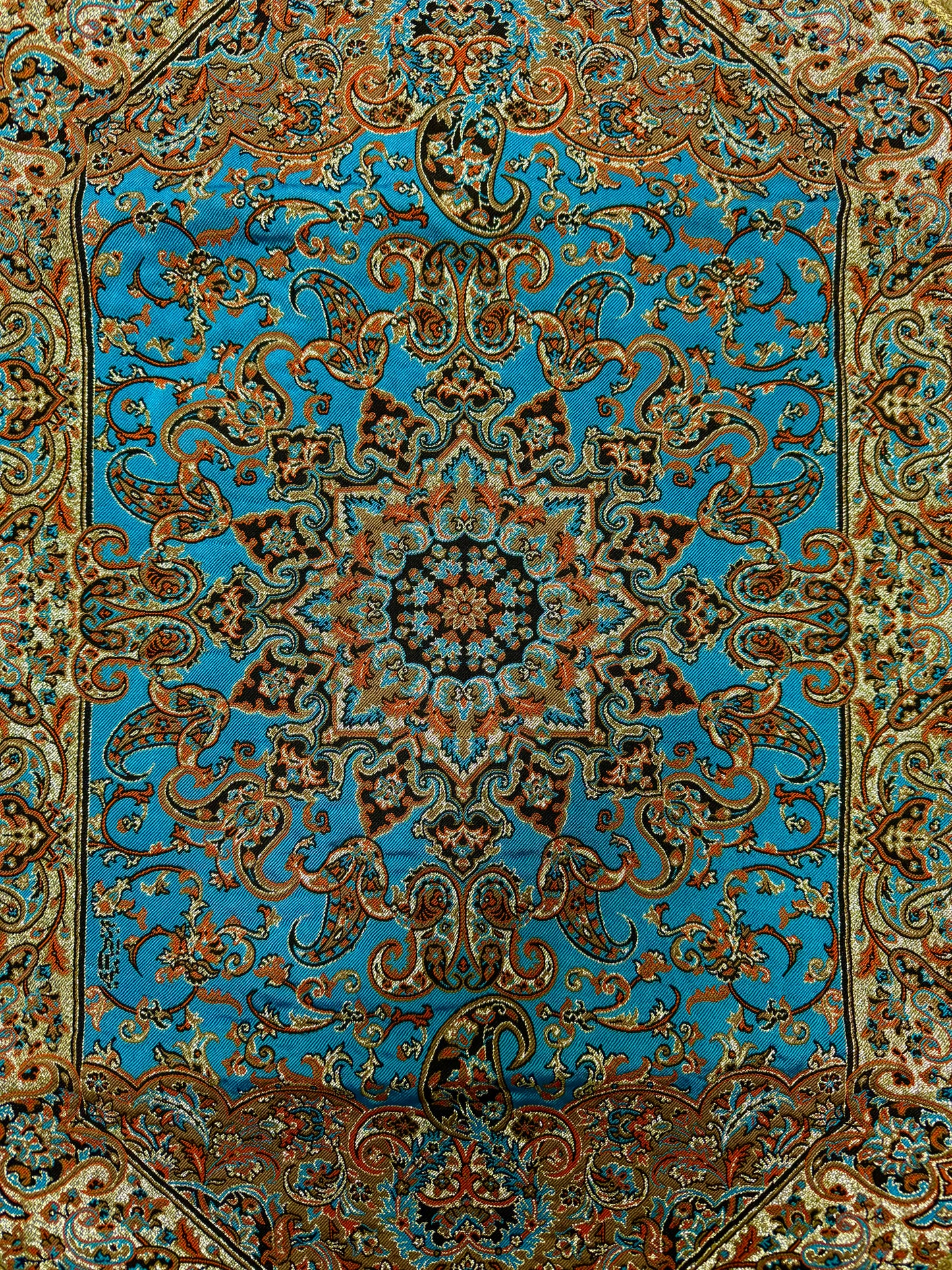 Handmade Termeh 3 Pieces Coffee Table Table Runner & Side Table Tablecloths