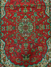 Load image into Gallery viewer, Handmade Termeh 3 Pieces Coffee Table Table Runner &amp; Side Table Tablecloths
