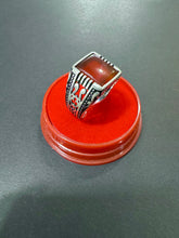 Load image into Gallery viewer, 925 Sterling Silver Brown Agate Rings

