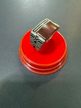 Load image into Gallery viewer, 925 Sterling Silver Brown Agate Rings
