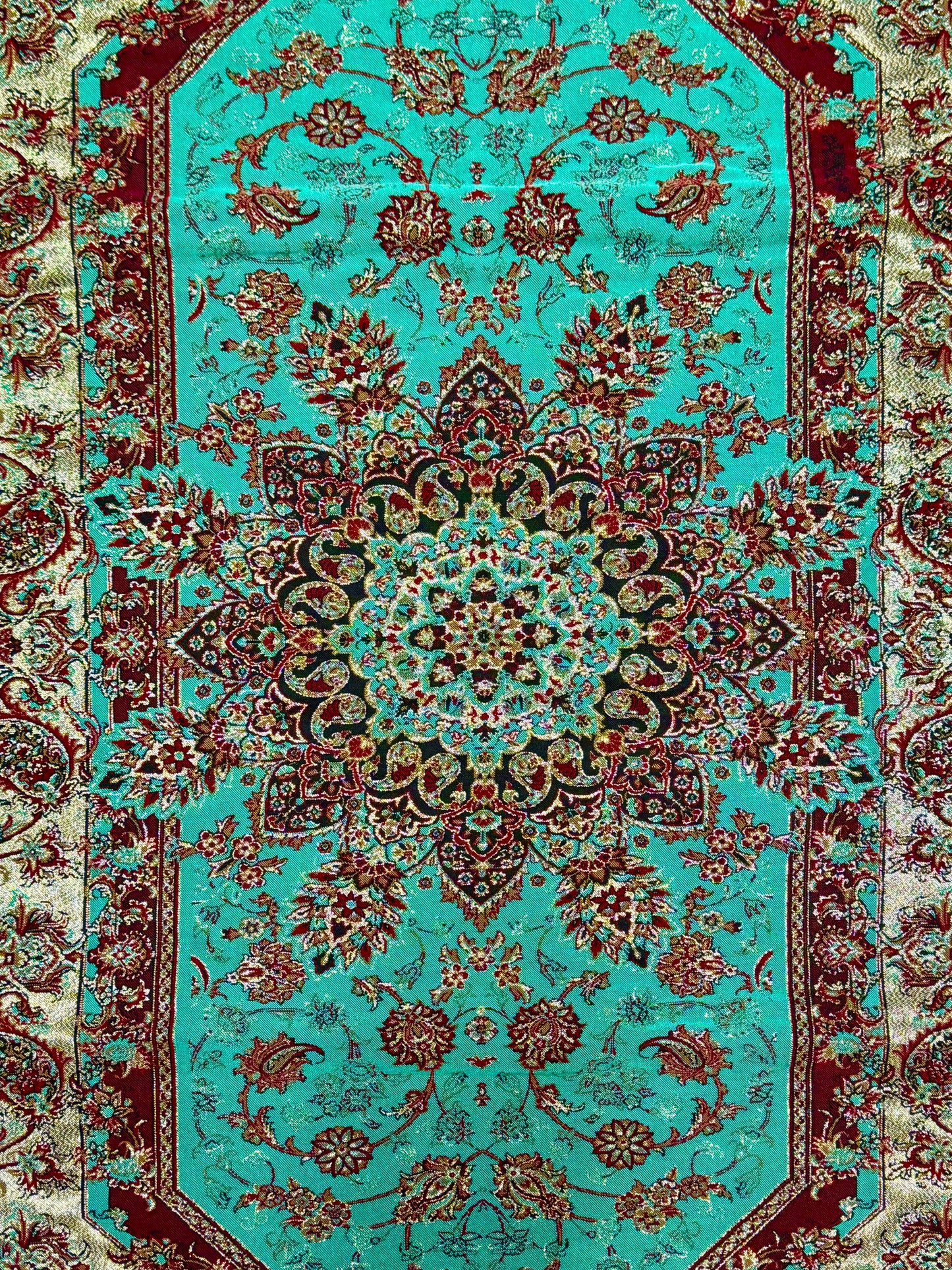 Handmade Termeh 3 Pieces Coffee Table Table Runner & Side Table Tablecloths
