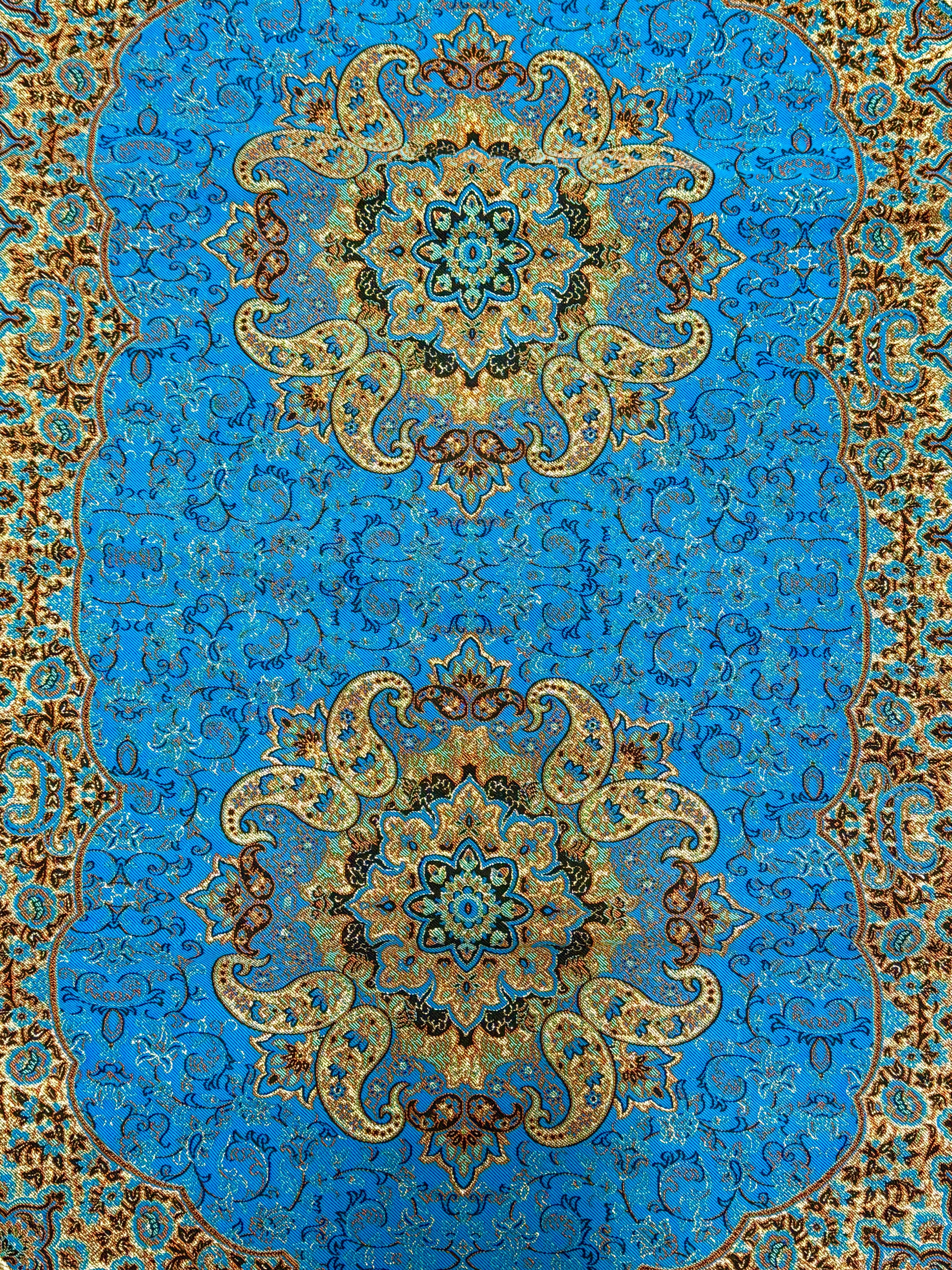 Handmade Termeh 3 Pieces Coffee Table Table Runner & Side Table