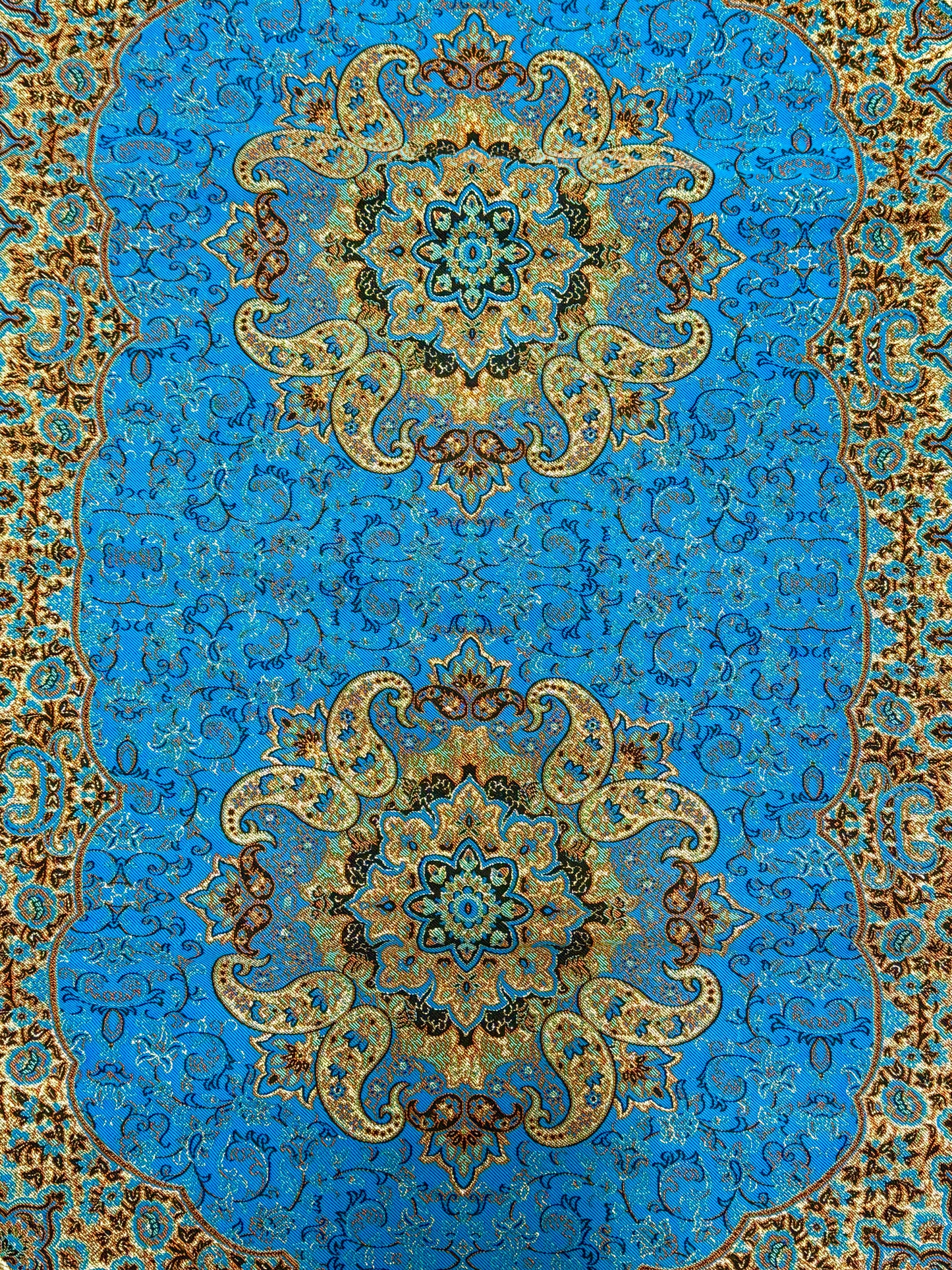 Handmade Termeh 3 Pieces Coffee Table Table Runner & Side Table Tablecloths