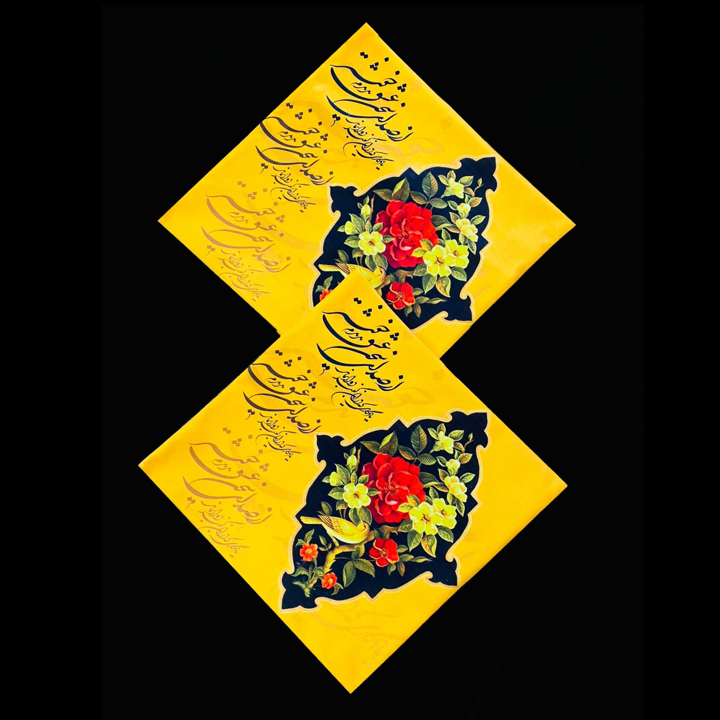 Farsi Calligraphy & Tile Design Persian Cushion Covers