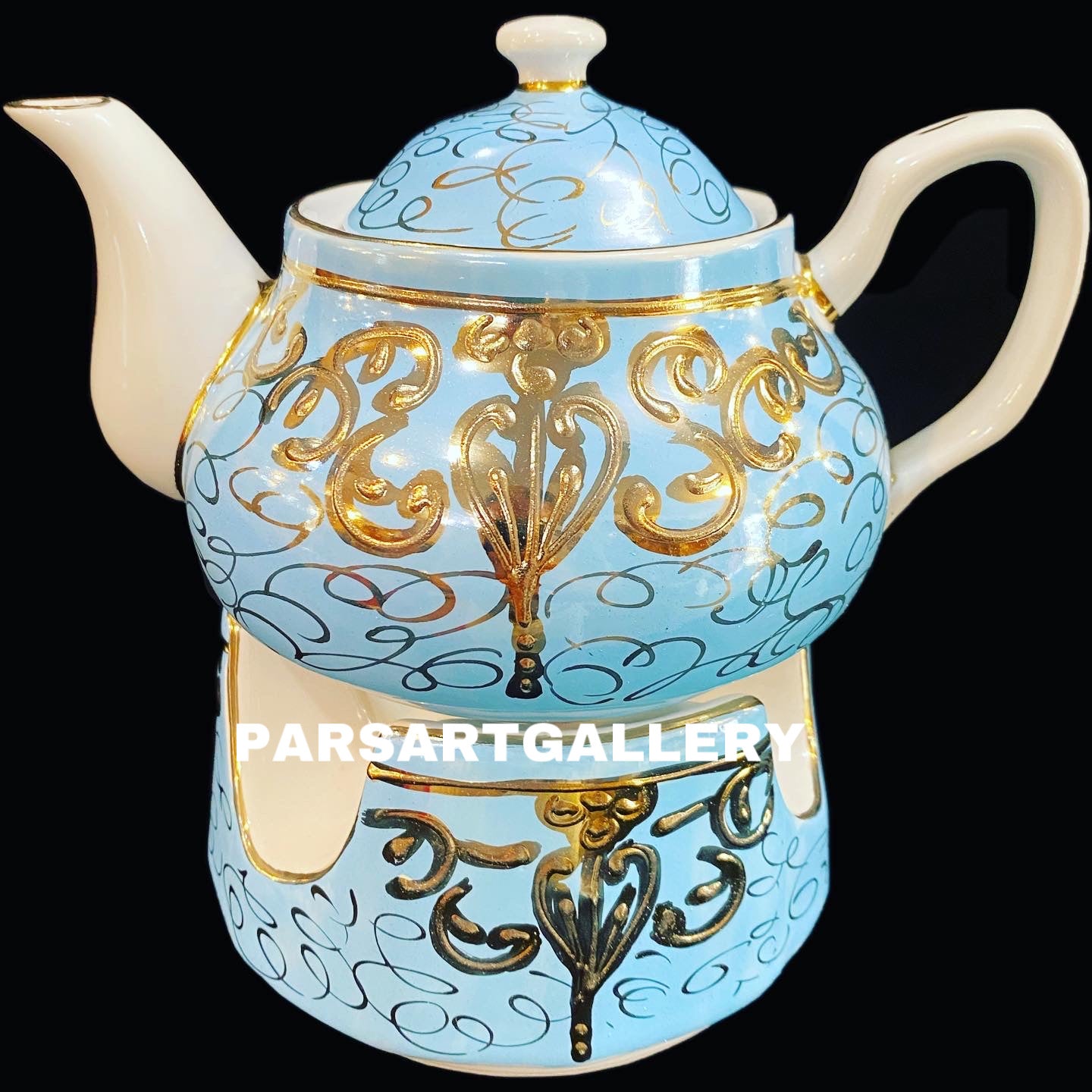 Hand Painted & Gold Plated Tea Sets