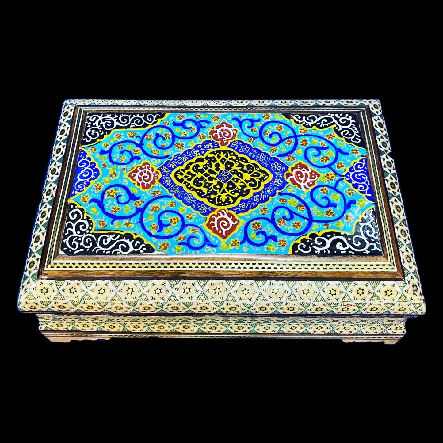 High Quality Handmade Inlaid Khatam Kari Boxes