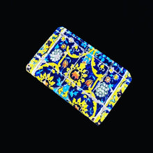 Load image into Gallery viewer, Farsi Calligraphy &amp; Tile Style Persian Credit Card Holder
