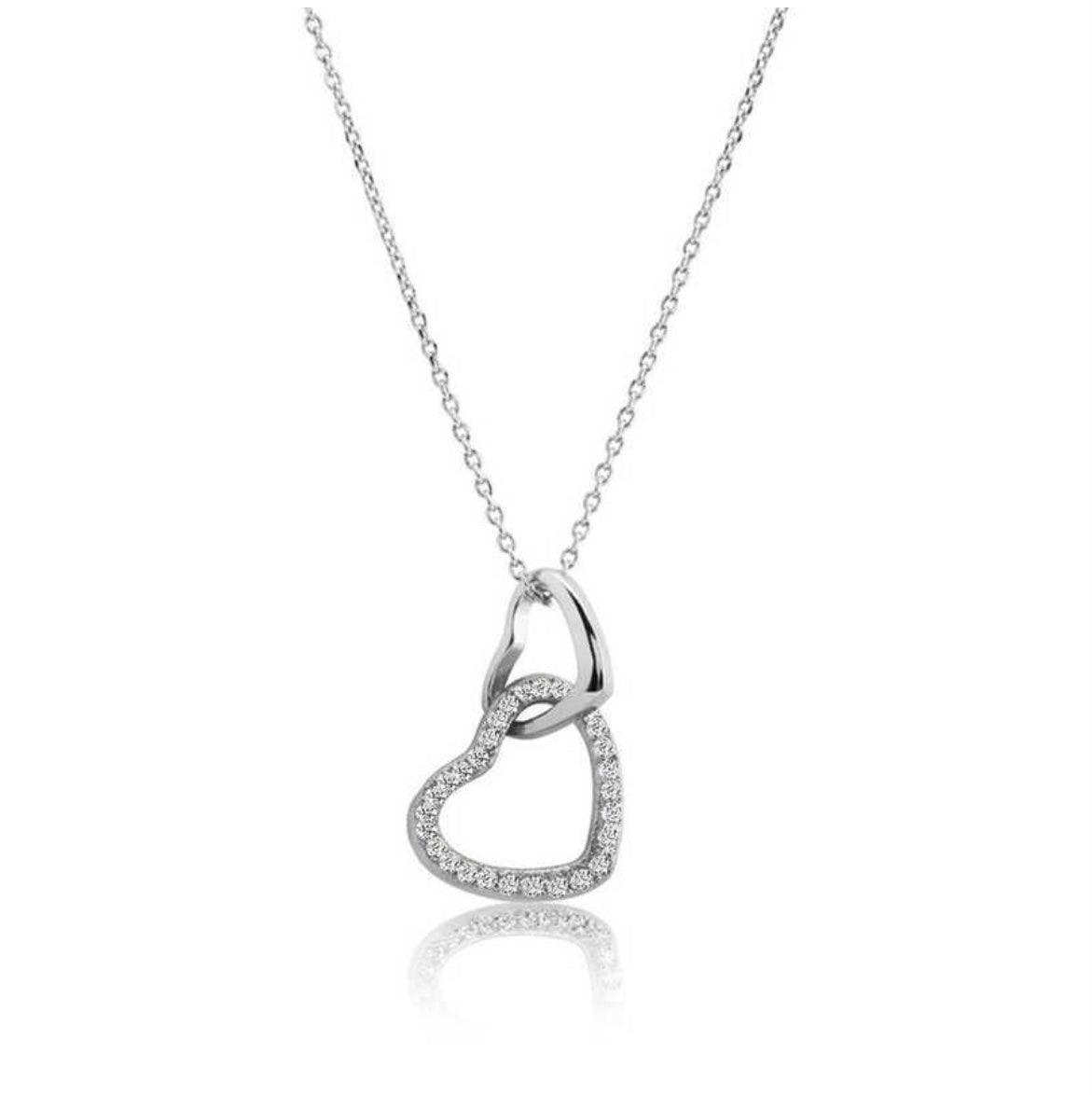 925 Sterling Silver Heart Necklaces & Bracelets