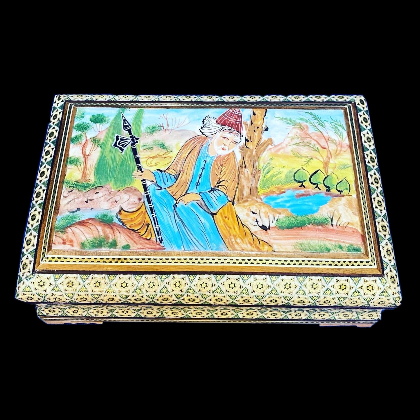 High Quality Handmade Inlaid Khatam Kari Boxes