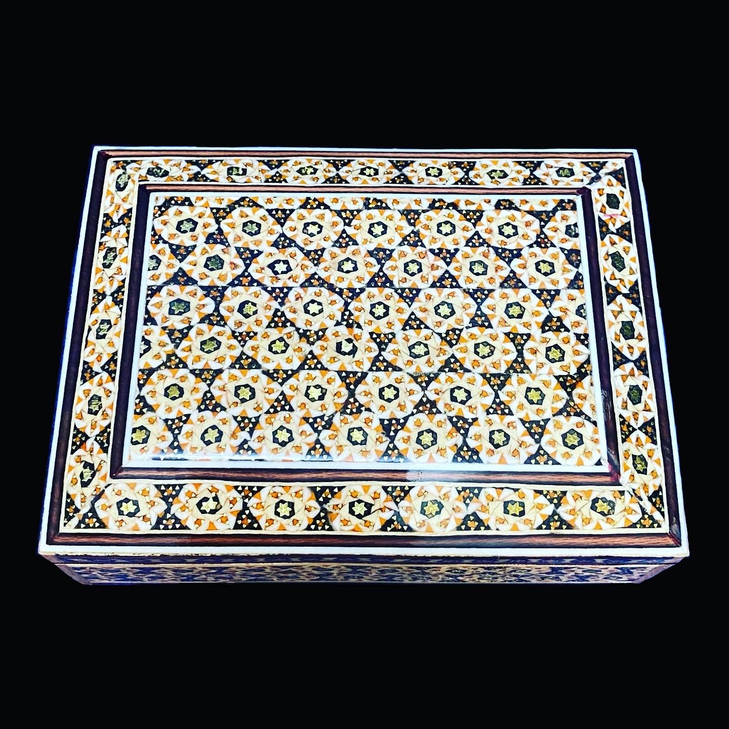 Handmade inlaid Khatam Kari boxes