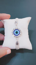 Load and play video in Gallery viewer, Stainless Steel Evil Eye Bracelets
