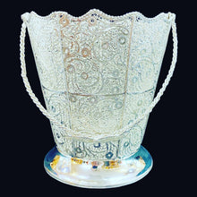 Load image into Gallery viewer, Handmade filigree dishes, cutlery holder,vases,tissue box, napkin holder &amp; bucket
