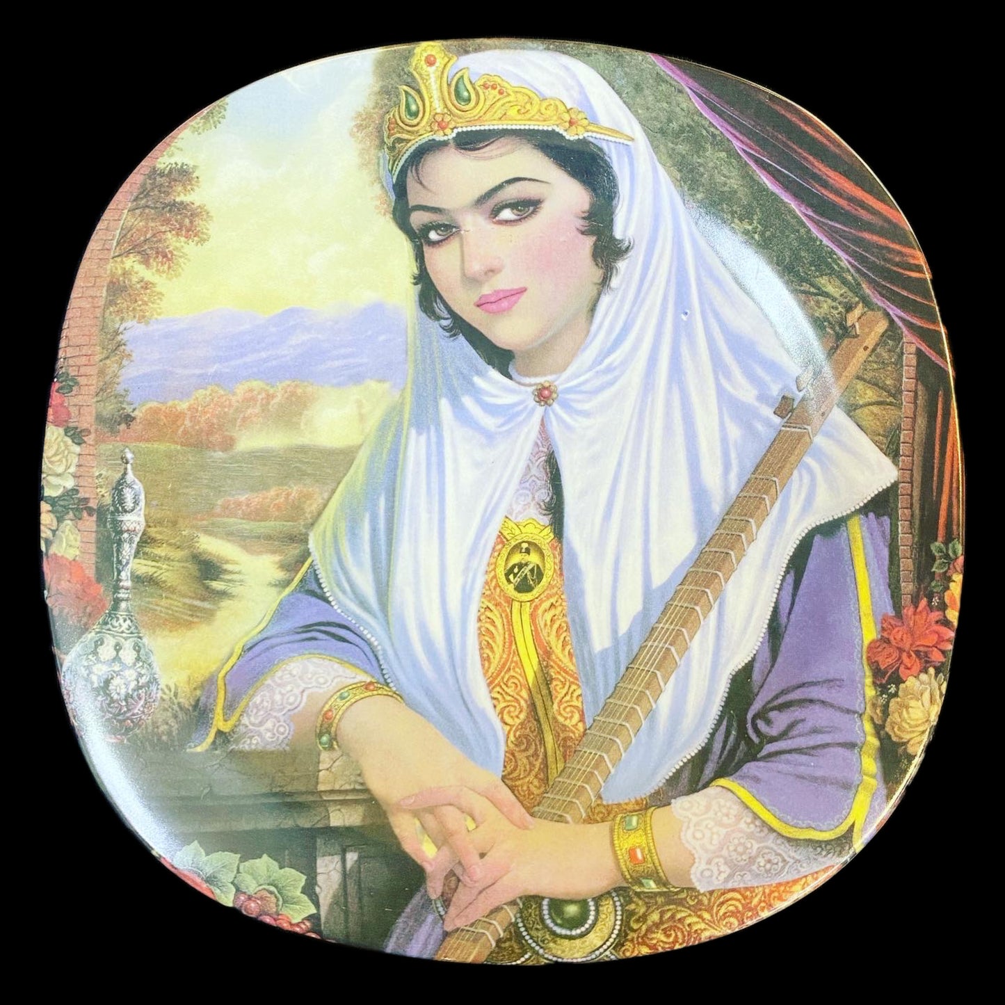 Wall Hanging Persian Miniature Plates