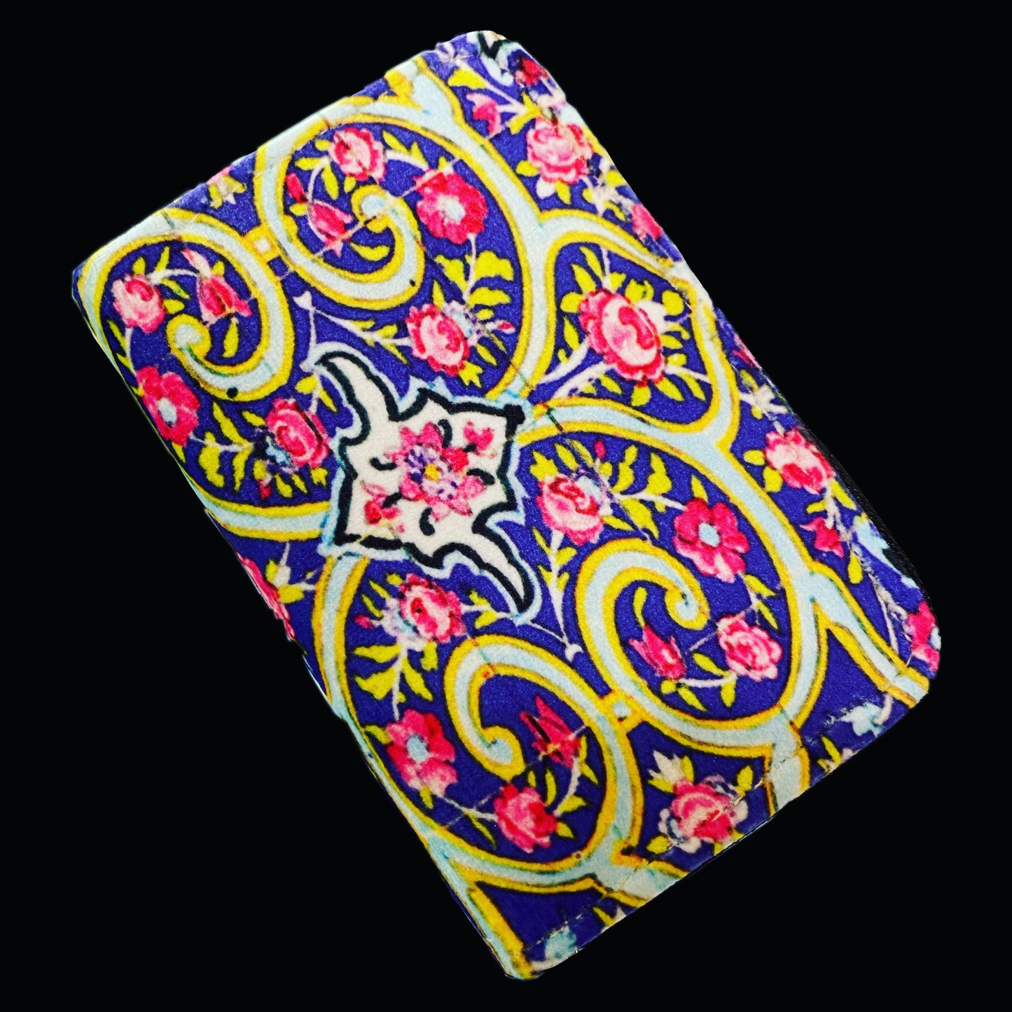 Farsi Calligraphy & Tile Style Persian Credit Card Holder
