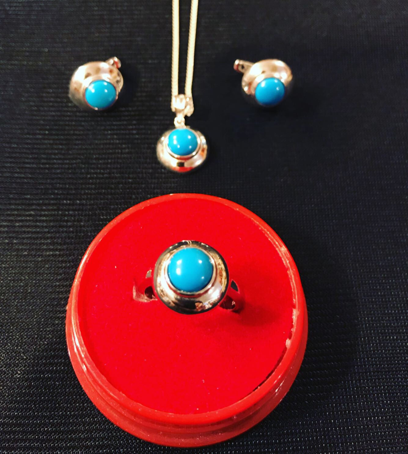 925 Sterling Silver Turquoise Sets