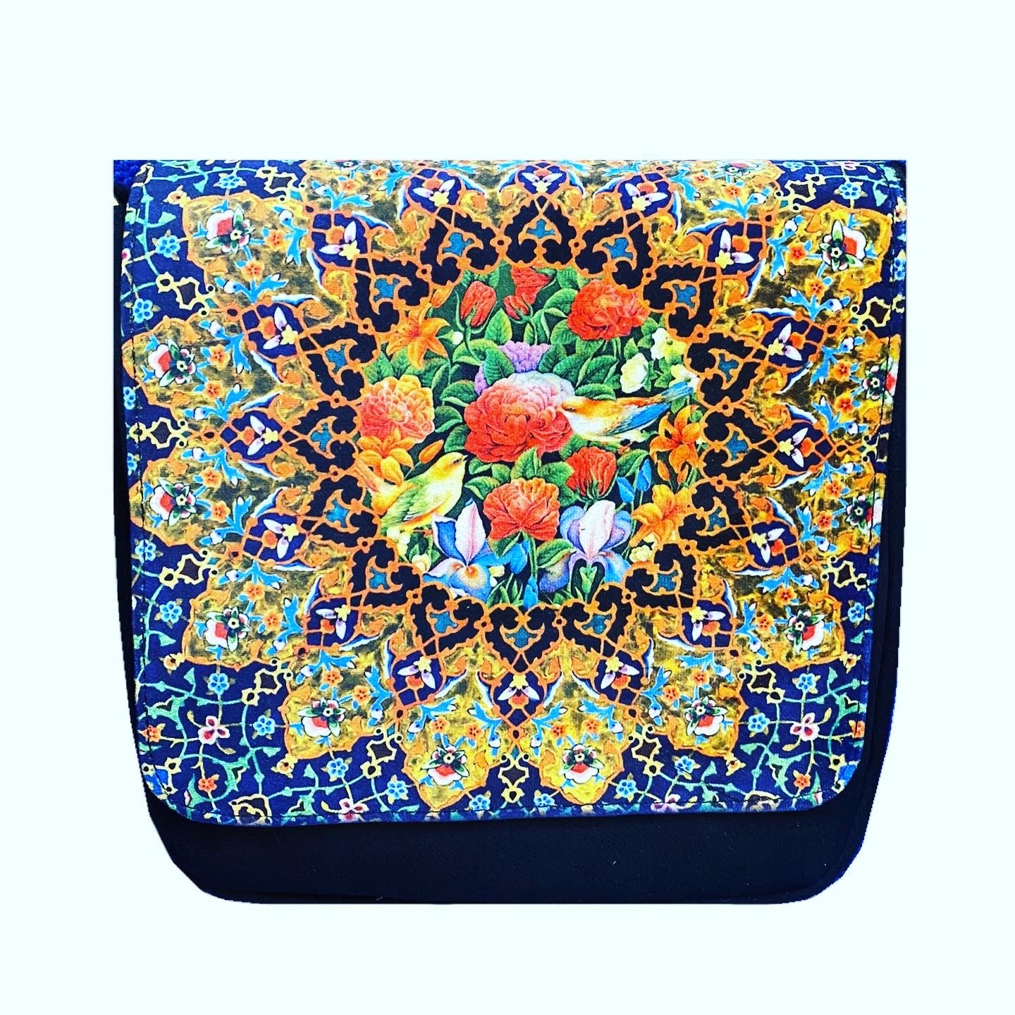 Farsi Calligraphy & Tile Style Persian Purse