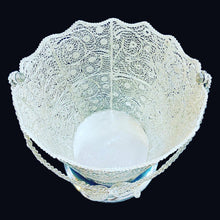 Load image into Gallery viewer, Handmade filigree dishes, cutlery holder,vases,tissue box, napkin holder &amp; bucket

