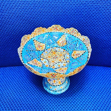 Load image into Gallery viewer, Hand Painted Enamel On Copper Mina Kari Bowl
