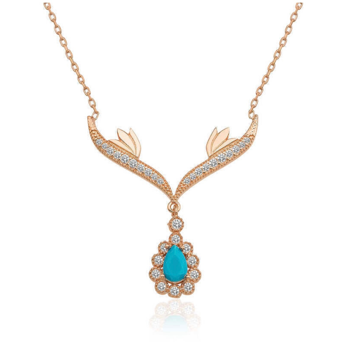 925 Sterling Silver Turquoise Necklaces