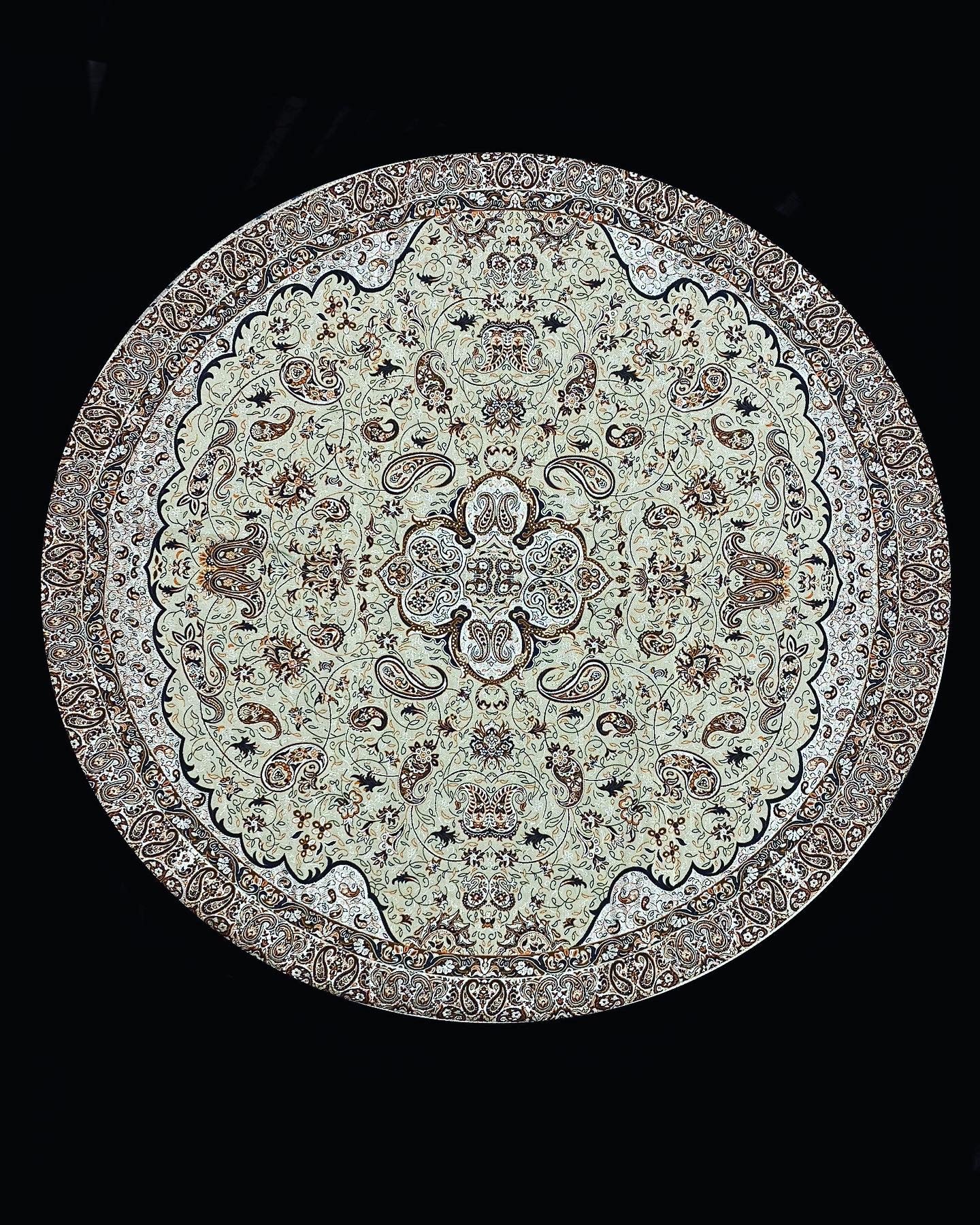 Handmade Round Termeh Tablecloths